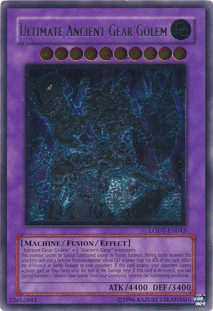 LODT-EN043 - Ultimate Ancient Gear Golem