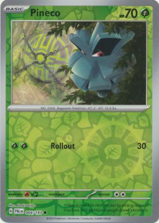 Paldea Evolved - 004/193 - Pineco - Reverse Holo