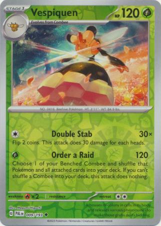 Paldea Evolved - 009/193 - Vespiquen - Reverse Holo