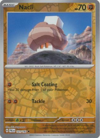 Paldea Evolved - 121/193 - Nacli - Reverse Holo