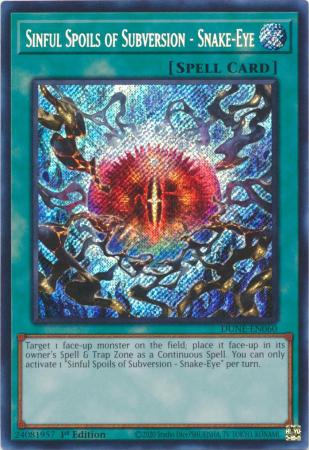 DUNE-EN060 - Sinful Spoils of Subversion - Snake-Eye
