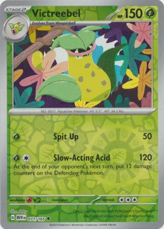 151 - 071/165 - Victreebel - Reverse Holo