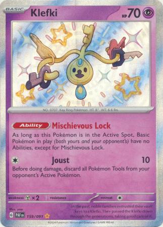 Paldean Fates - 159/091 - Klefki