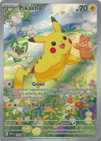 Black Star Promos - SVP088 - Pikachu (Sealed)