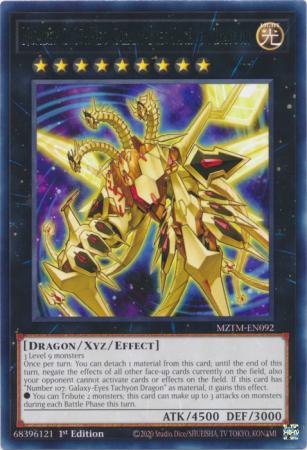 MZTM-EN092 - Number C107: Neo Galaxy-Eyes Tachyon Dragon
