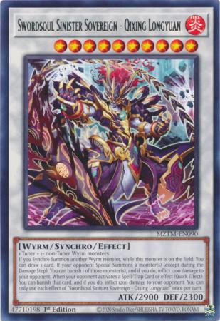 MZTM-EN090 - Swordsoul Sinister Sovereign - Qixing Longyuan
