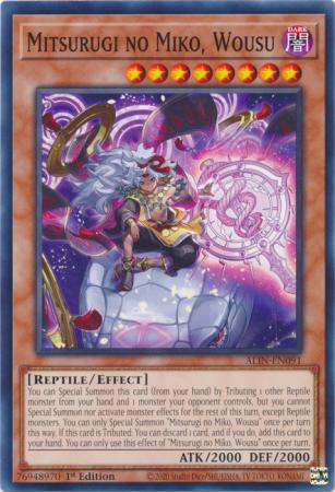 ALIN-EN091 - Mitsurugi no Miko, Wousu