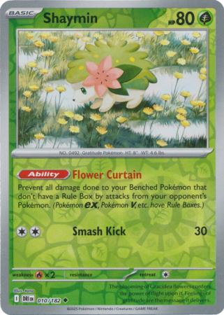 Destined Rivals - 010/182 - Shaymin - Reverse Holo