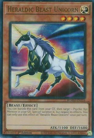 BLMM-EN116 - Heraldic Beast Unicorn
