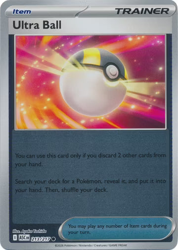 Ascended Heroes - 213/217 - Ultra Ball - Reverse Holo