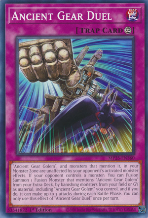 MP25-EN360 - Ancient Gear Duel