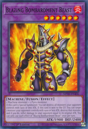 MP25-EN406 - Blazing Bombardment Beast