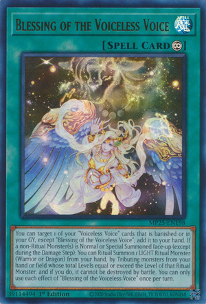 MP25-EN198 - Blessing of the Voiceless Voice