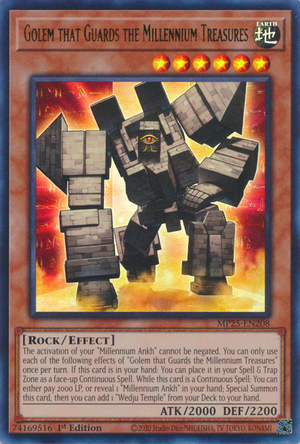 MP25-EN208 - Golem that Guards the Millennium Treasures