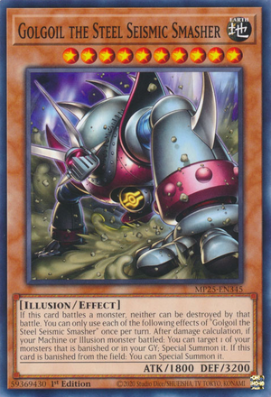 MP25-EN345 - Golgoil the Steel Seismic Smasher