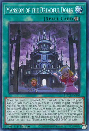 MP25-EN390 - Mansion of the Dreadful Dolls