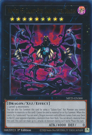 MP25-EN300 - Number 95: Galaxy-Eyes Dark Matter Dragon
