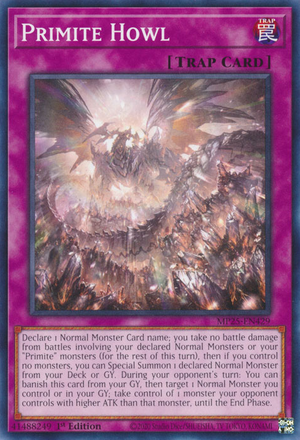 MP25-EN429 - Primite Howl