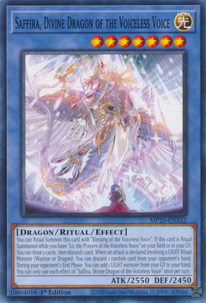 MP25-EN352 - Saffira, Divine Dragon of the Voiceless Voice