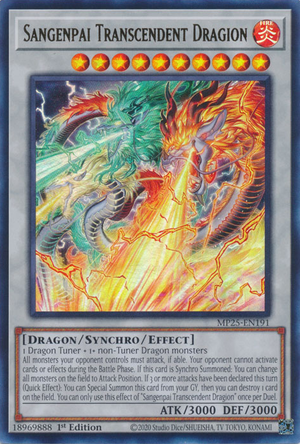 MP25-EN191 - Sangenpai Transcendent Dragion