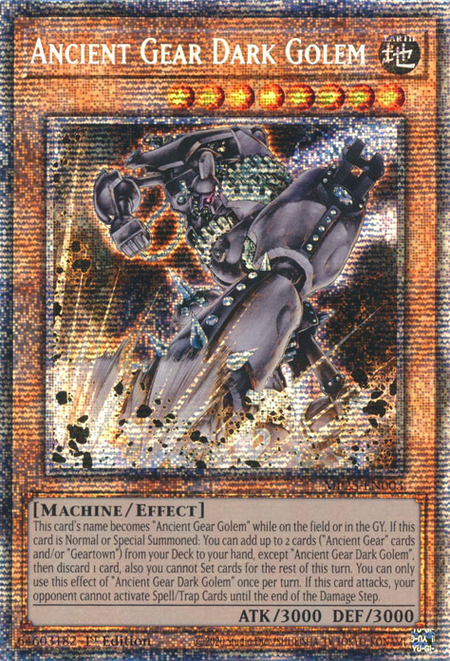MP25-EN003 - Ancient Gear Dark Golem
