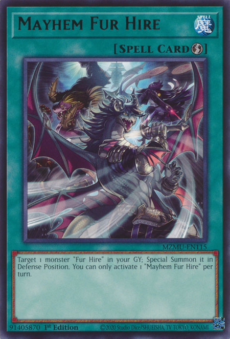 MZMU-EN115 - Mayhem Fur Hire