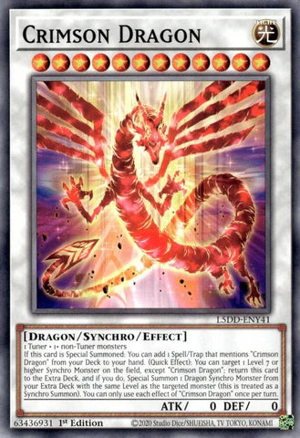 L5DD-ENY41 - Crimson Dragon