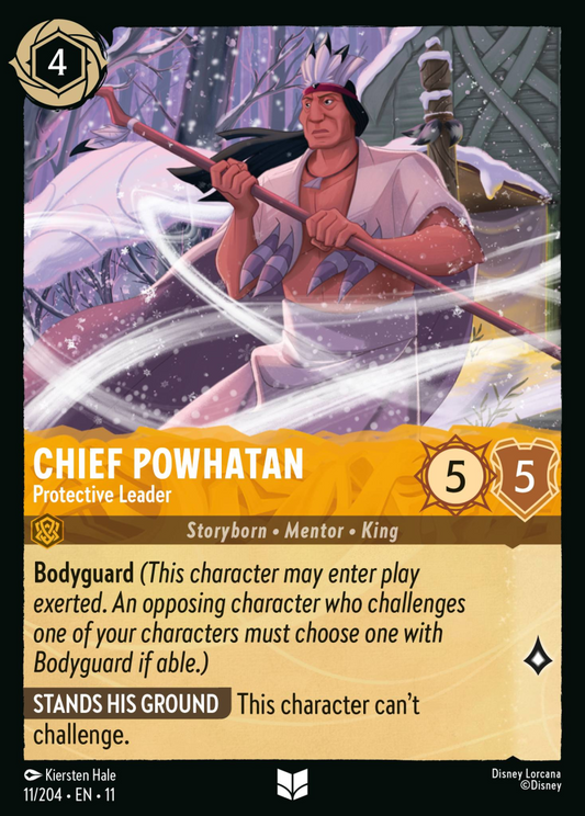 Winterspell - 011/204 - Chief Powhatan - Protective Leader