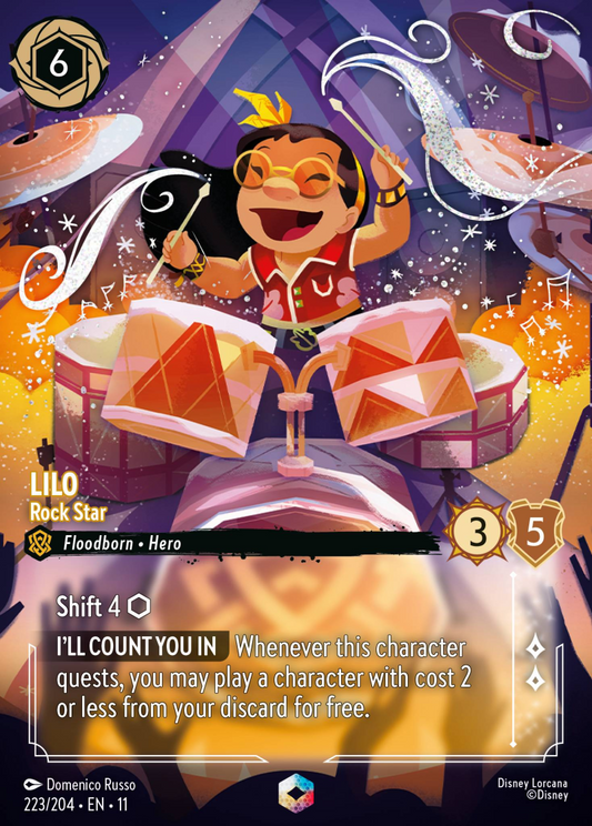 Winterspell - 223/204 - Lilo - Rock Star