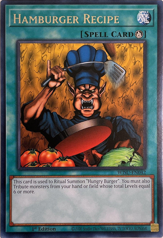 WISU-EN042 - Hamburger Recipe