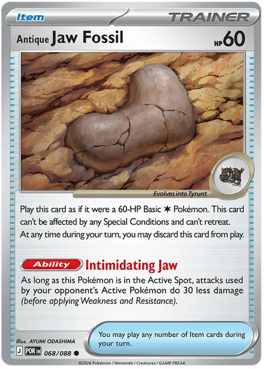 Perfect Order - 068/088 - Antique Jaw Fossil