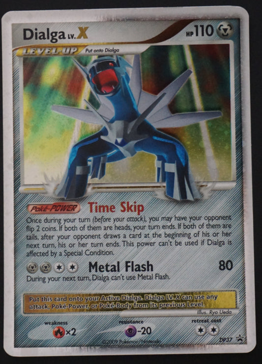 Black Star Promos - DP37 - Dialga lv.X (Light Played)