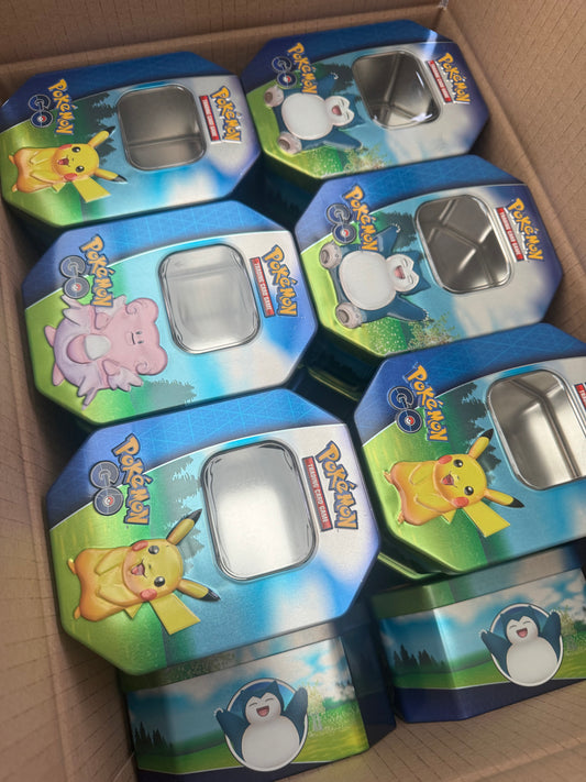 Pokémon GO Empty Tins (28 stuks)