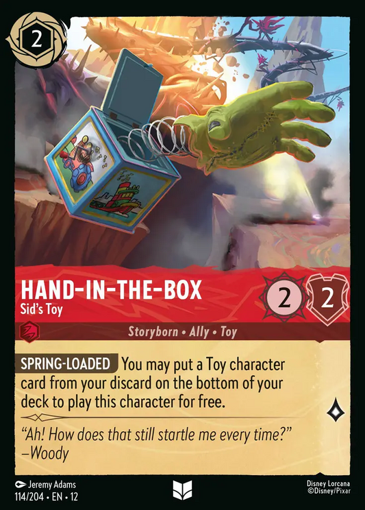 Wilds Unknown - 114/204 - Hand‐in‐the‐Box - Sid's Toy