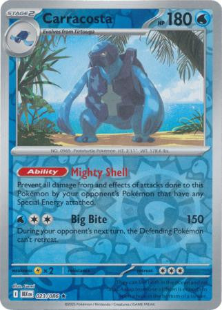 Black Bolt - 023/086 - Carracosta - Reverse Holo