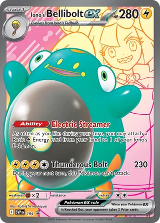 Black Star Promos - SVP194 - Iono's Bellibolt ex