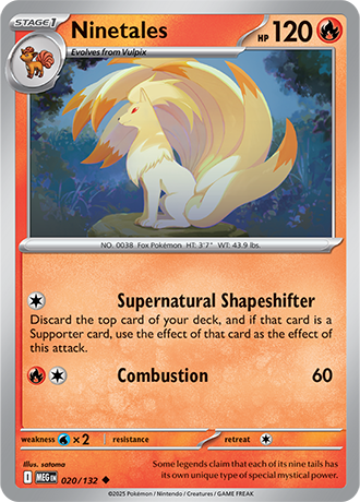 Mega Evolution - 020/132 - Ninetales