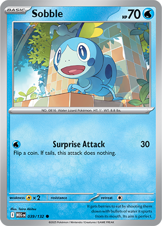Mega Evolution - 039/132 - Sobble
