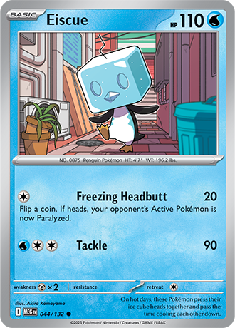 Mega Evolution - 044/132 - Eiscue