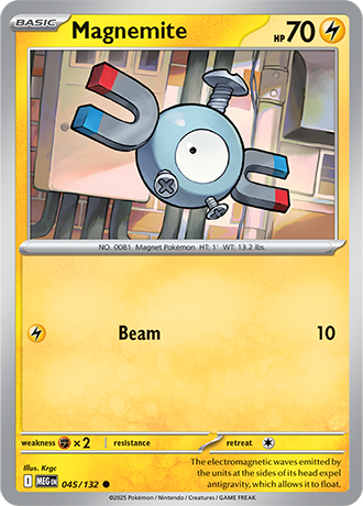 Mega Evolution - 045/132 - Magnemite