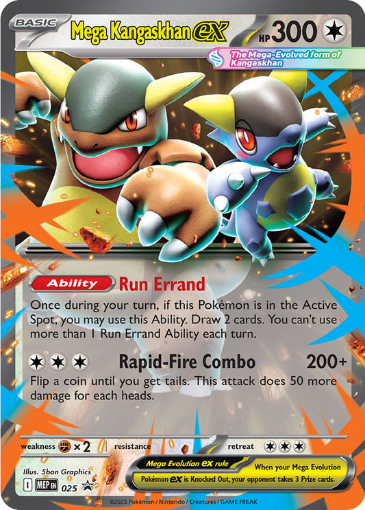 Black Star Promos - MEP025 - Mega Kangaskhan ex