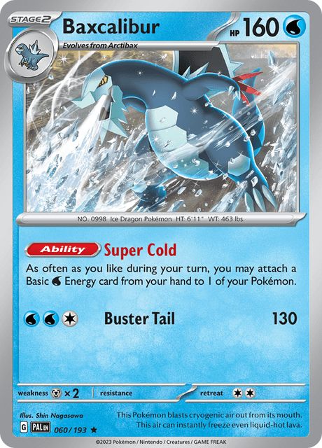 PAL - 060/193 - Baxcalibur - Cosmos Holo