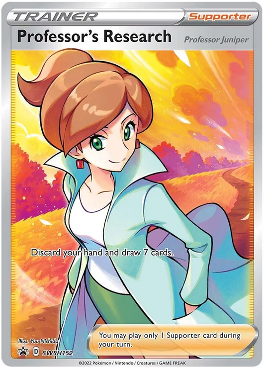 Black Star Promos - SWSH152 - Professor's Research (Professor Juniper)