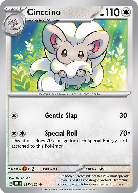 Temporal Forces - 137/162 - Cinccino