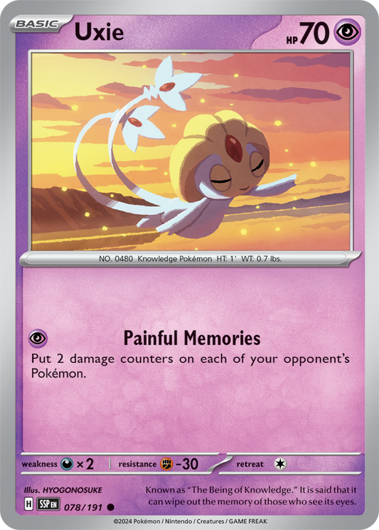 Surging Sparks - 078/191 - Uxie