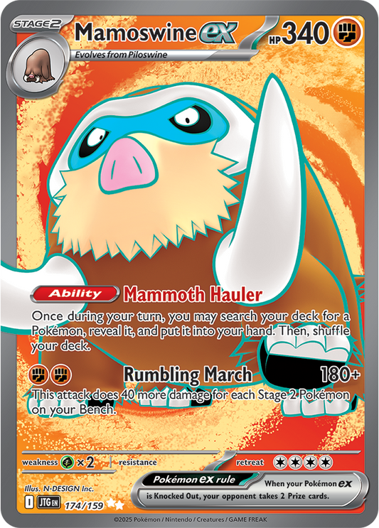 Journey Together - 174/159 - Mamoswine ex