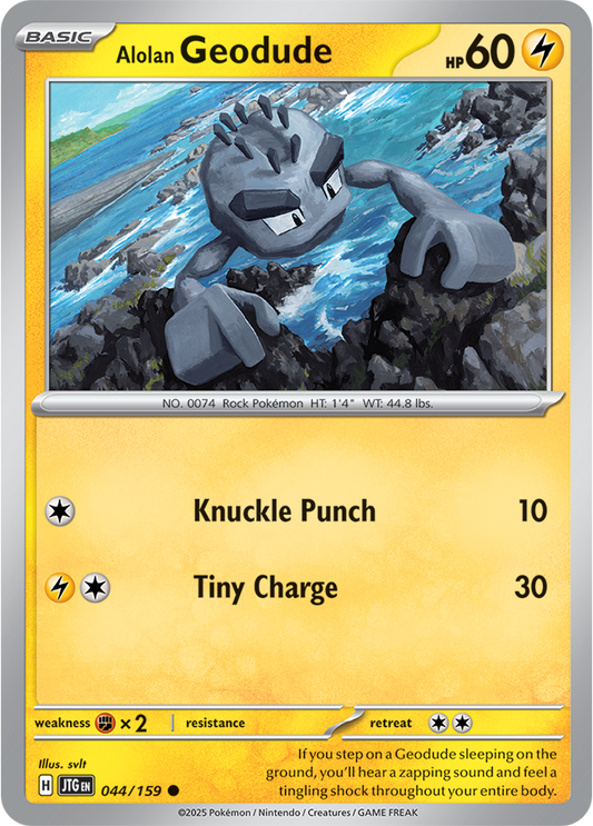 Journey Together - 044/159 - Alolan Geodude