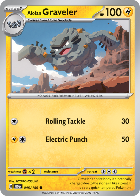 Journey Together - 045/159 - Alolan Graveler