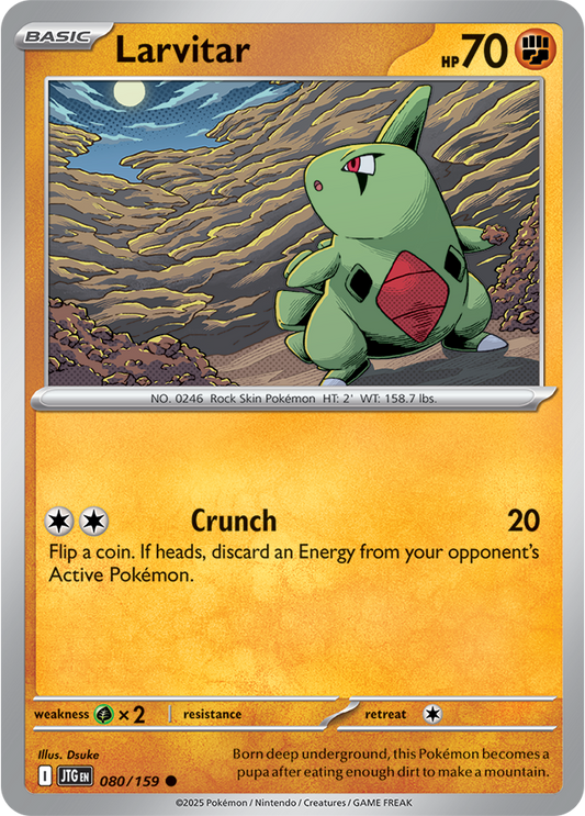 Journey Together - 080/159 - Larvitar