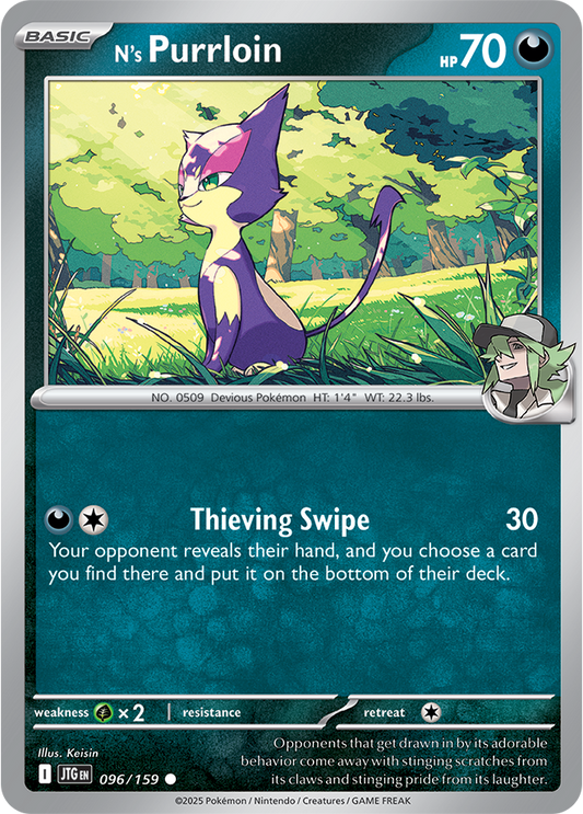 Journey Together - 096/159 - N's Purrloin